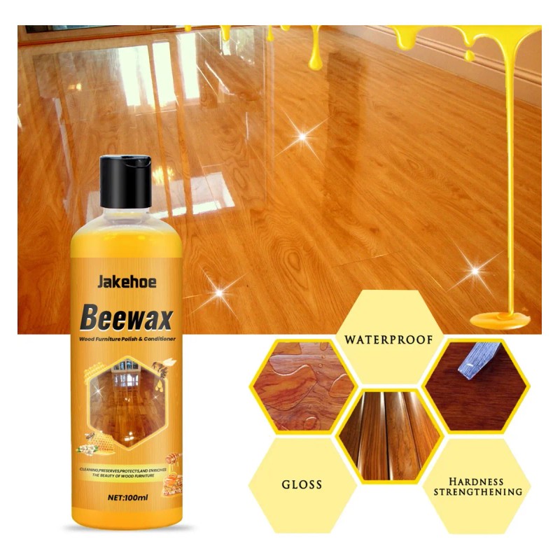 Esmalte Para Muebles De Cera De Abeja, 100 Ml, Aceite