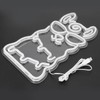 LED Neon Light Alpaca‑Shape Wall Neon Sign Art USB Powered