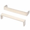 BEROSSA 10 Pack 5 Inch Brushed Nickel Cabinet Pulls Satin
