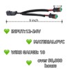 Viclaakesi Deutsch DT DTP 2 Pin Wiring Harness Adapters Connectors