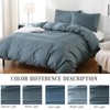 Overket 100% Organic Cotton Duvet Cover Queen Size 400 Thread