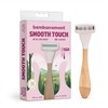 Award-Winning Bamboovement Smooth Touch Women’s Razor – Eco Bamboo Handle,