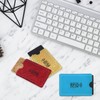 AOUZO Pack of 9 RFID Blocker Card Case, 9 Colours