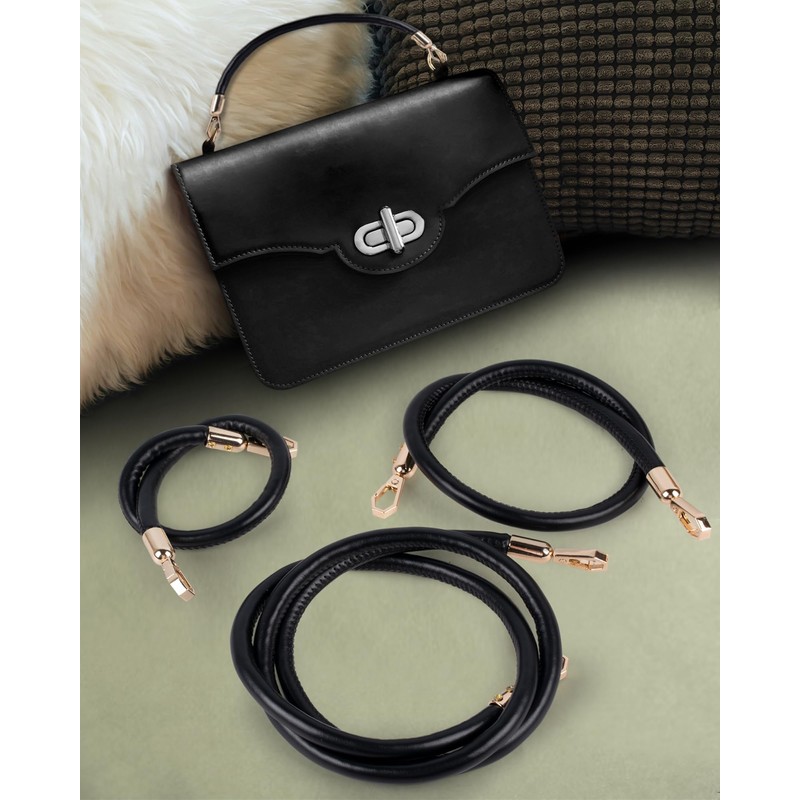 MEGAVOW Bag Handle, Shoulder Strap for Bags, PU Leather Strap,