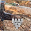 VICASKY 10pcs Iron Kit for Axe Handles Round Hammer for