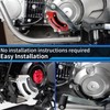 GFARDMOTO Left Engine Cover Engine Stator Crash Guard Cover for