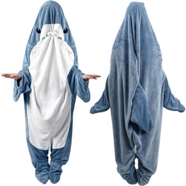 Shark Onesie Kids, Shark Blanket for Kid, Shark Costume Kids, Shark Blanket Hoodie Onesie