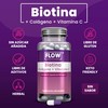 Biotina Colágeno Vitamina C 90 cápsulas Flow