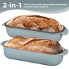 Enameled Cast Iron Loaf Pan with Lid, Dutch Oven Bread