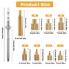 Ragyzity Heat Set Insert Tips Inserting, Soldering Iron Tips, M2