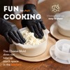 2 pcs Cheese Mold with a Follower Piston and Cheesecloth