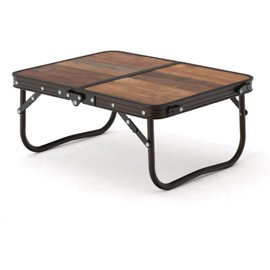 Naturehike Camping Folding Table Beach, Large Portable Camping Side Tables with Adjustable Legs, Tent Table Folding Camp Table with Carry Bag for Outdoor Camping, Cooking, BBQ, Travel - Retro