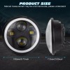 SHENKENUO DOT for Chevy 3100 Truck 1958 1959 4pcs 5.75"