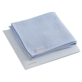 Imabari Towel Gift Sara-la Saki Gauze Pile Handkerchief, 1 Piece Blue Towel Handkerchief, Made in Japan