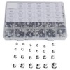 400Pcs SMD Electrolytic Capacitor 24 Values Aluminium 1uF‑1000uF Accessory Set