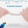 ZIQON 100 Pcs Bird Cage Liner Papers Big Size Cage