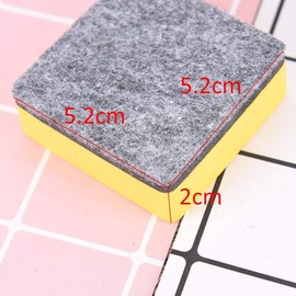 2Pcs Yellow Whiteboard Eraser Set White Board Cleaner Magnetic Whiteboard Erasers Dry Wipe Marker School Office Supplies Dry Erase Boards