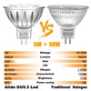 ALIDE MR16 GU5.3 LED Bulbs 50W Halogen Equivalent, 2700K Warm