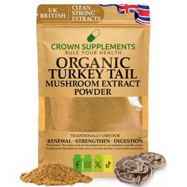 Organic Mushroom Polysaccharides Immune Vegan (250g)