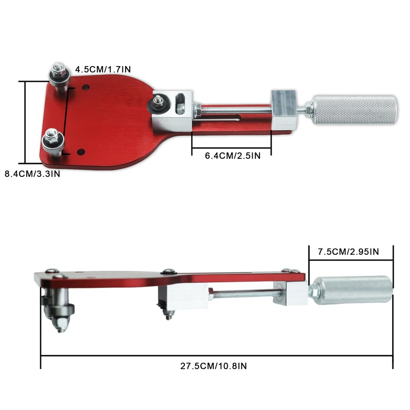KGGMGUG 77750 Aluminum Alloy Oil Filter Cutter Inspection Tool For
