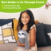 SUZZIPAD Microwavable Stuffed Animal, Heated Sloth Plush for Anxiety, Bedtime,