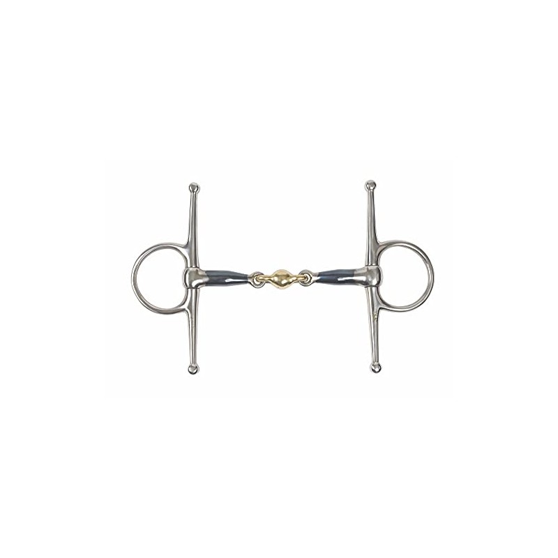 Shires Blue Sweet Iron Full Cheek With Lozenge Horse Bit