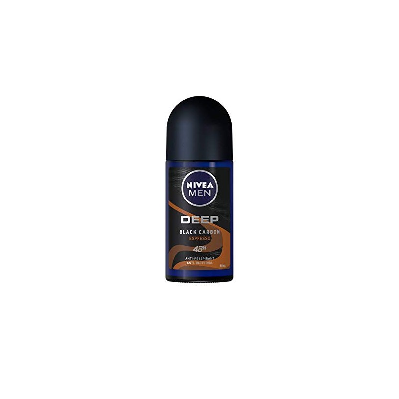 Nivea Roll On Men 50 ml Deep Espresso (Pack of