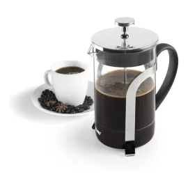 Ibili Cafetera De Embolo / Francesa De Borosilicato 600 Ml Ibili Color Plateado