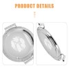 Zerodeko Stainless Steel Tea Tray Tea Serving Platter with Handles