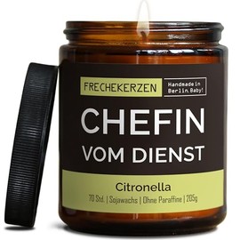 Lustige Citronella Kerze mit Spruch f√ºr Mama | Handgemacht aus Sojawachs | In Geschenkbox | Nachhaltiges Valentinsgeschenk | Geschenkidee Geburtstag Mutter, Beste Mama zum Muttertag