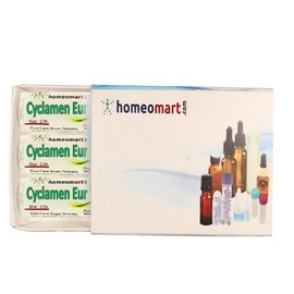 homeomart.com Cyclamen Europaeum Homeopathy Pellets (Pills) in 30C Potency, Pack of 3