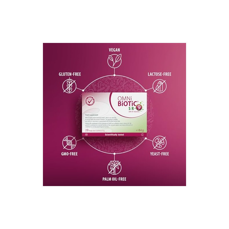 OMNi BiOTiC SR-9 with B-Vitamins | 28 sachets (84 g)