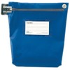 Versapak Cash Bag Tamper-Evident Zip Heavyweight Material Small W178xD50xH152mm Blue