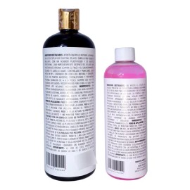 Kit Keratina Efecto Espejo Ap 1l, Neutralizador 500 Ml