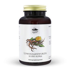 Kräuterhandel Sankt Anton® - Dandelion root 10,000 Supra - high dose - natural extract 10:1 - German premium quality (120 capsules)