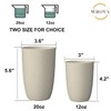 Wrova Wheat Straw Cups 6 PCS Good Alternative to Plastic