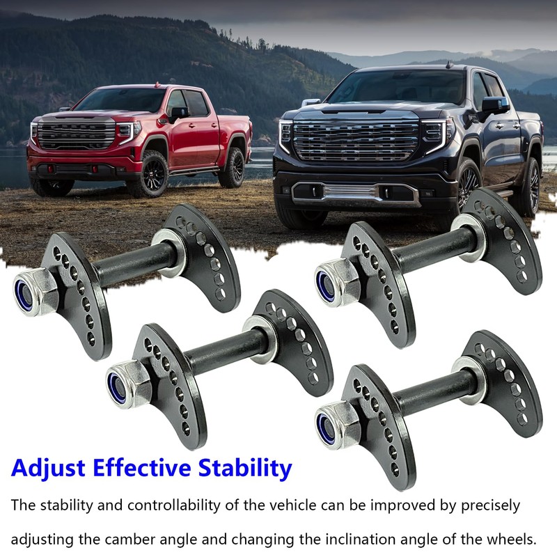 BIGLKNM Camber Bolts Kit for Chevy Silverado 1500 2500 3500
