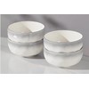 HausArtX 6" Ceramic Bowls Set of 4, 24 oz Large