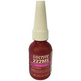 Loctite 22221 Threadlocker 222MS, Purple, 10mL Volume