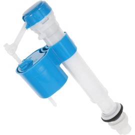 Mobestech Válvula de Llenado de Inodoro Silenciosa, Abs Resistente, Válvula de Flotador para Tanque de Wc, Ahorro de Agua, Kit de Repuesto para Fontanería Sanitaria, Estilo Aleatorio