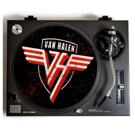 Universal Van Halen Turntable Slipmat for Vinyl Records Fits 12 Inch DJ Platter Slip Mat