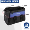WORKPRO 16-inch Wide Mouth Tool Heavy Duty Cloth Tool Storage