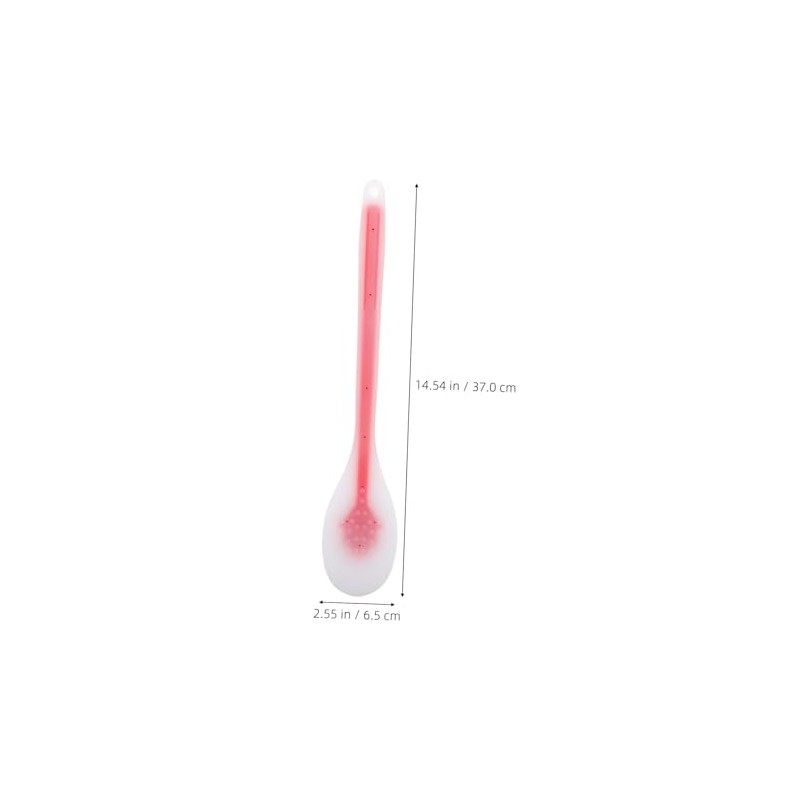 Beaupretty Aplicador Crema Espalda Herramienta Loción Cerdas Suaves Cabezal Desmontable