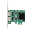 10/100/1000Mbps RJ-45*2 Dual port PCI-Ex1 GigabiT network Card for 8102-T2