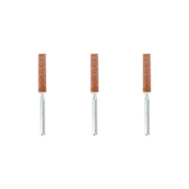 Dremel 454 Chainsaw Sharpening Grinding Stones Multipack, 3 Grinding Stones for Precise, Quick and Easy Sharpening of Chain Saw Blades (4,8 mm)