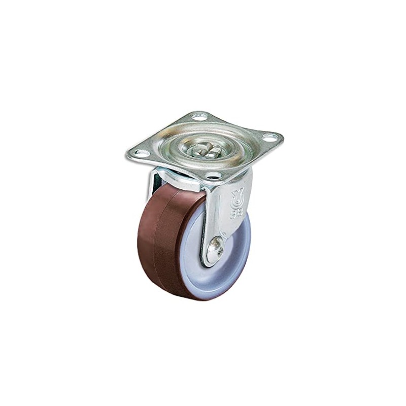 Uei Caster: G Series, G Type, Free-Caster Urethane (Nylon Foil)