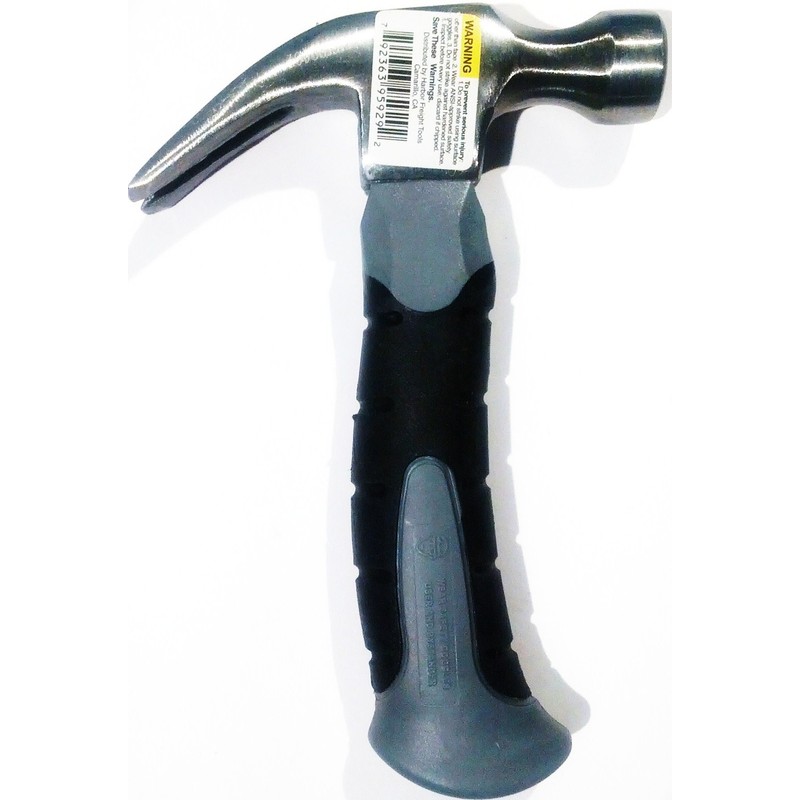 Pittsburgh 95929 Hammer, Stubby Claw, 8 oz