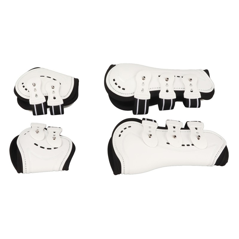 Horse Front Tendon Boots Adjustable Breathable Open Front Protective Horse