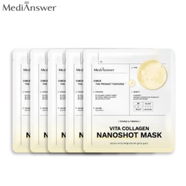MEDIANSWER Vita Collagen Nanoshot Mask 37g*5ea