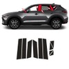 Black Car Window Center Pillar Stickers for Mazda CX-5(2017-2024) Window